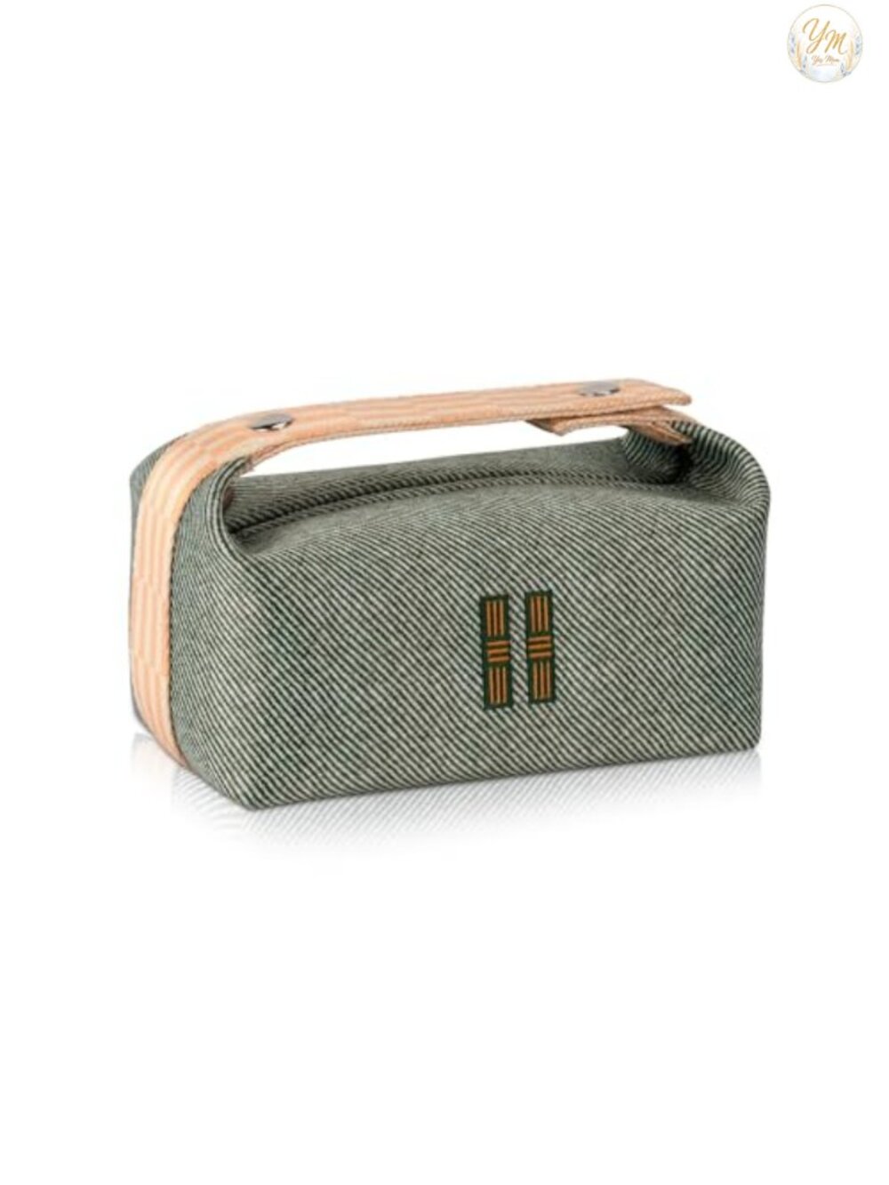 Canvas Cosmetics Travel Bag, Hanging Makeup Organizer Case for Women